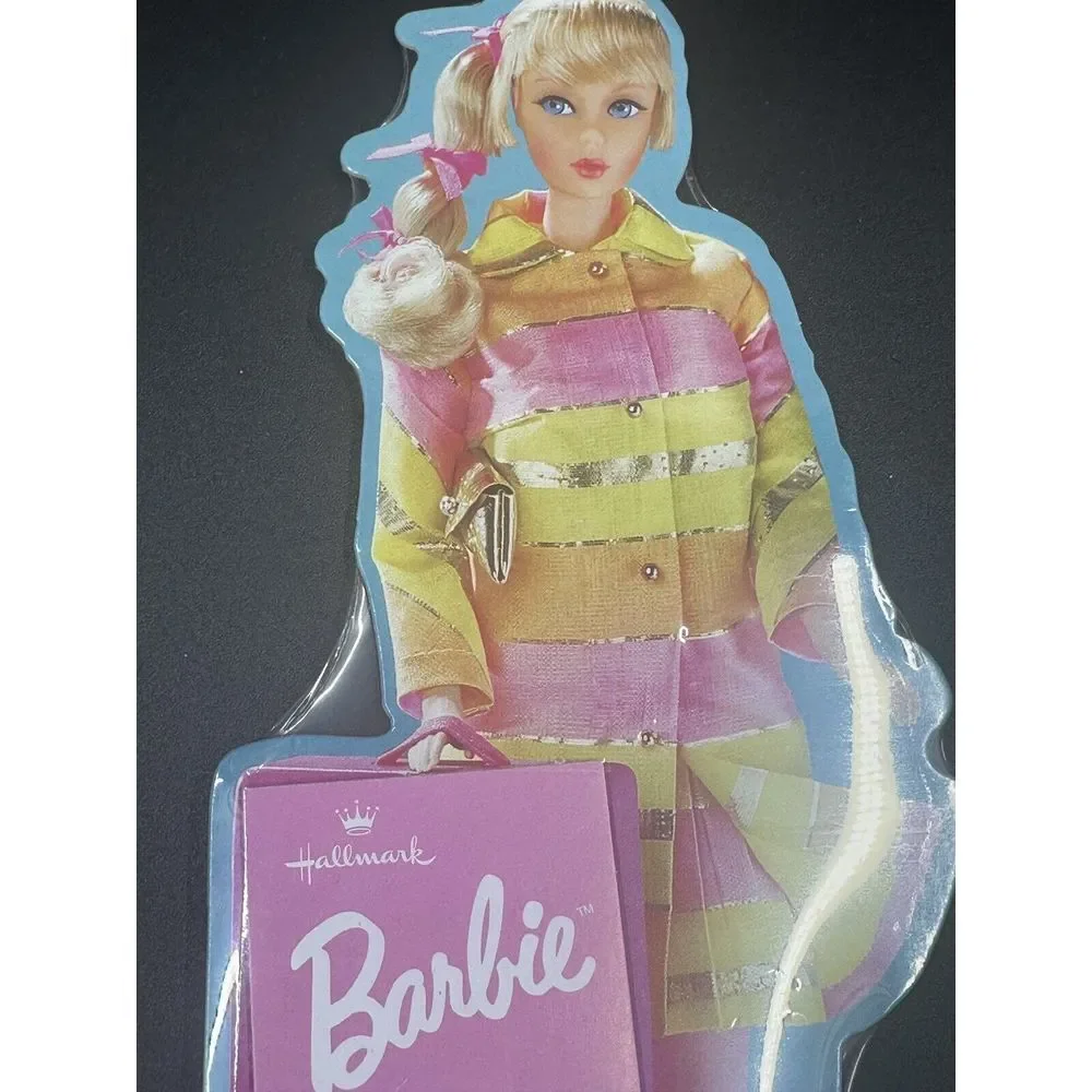 1997 Hallmark BARBIE CALENDAR Sealed ALL THAT JAZZ OUTFIT Stand Up Doll Mattel